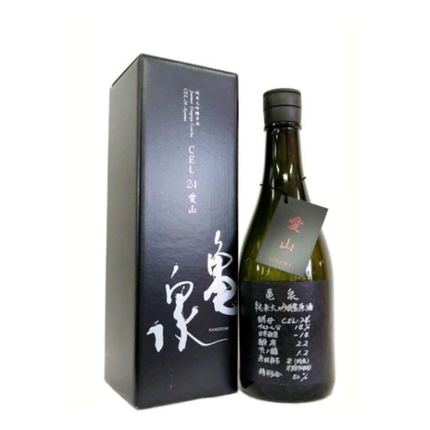 龜泉酒造 亀泉 CEL-24 純米大吟釀原酒 愛山 720ml (黑) (圖片2)