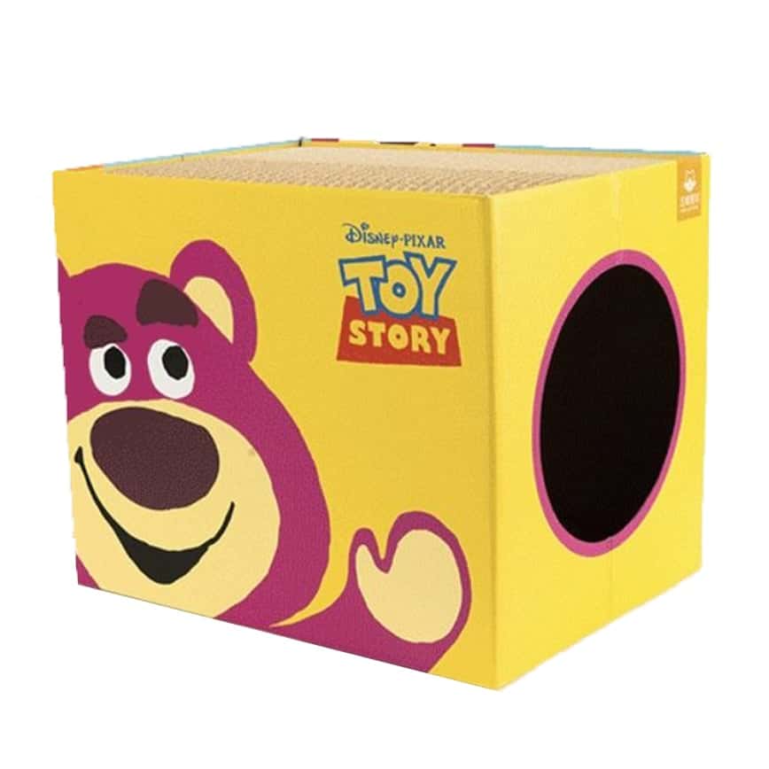 汪喵星球 玩具運動員系列 貓抓屋 熊抱哥款 迪抓屋粉 (FS467) (圖片2)