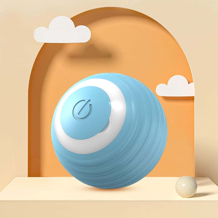 HelloDOG 玩具嚴選 智能貓咪電動搖搖球 逗貓球 1個 (顏色隨機) (圖片2)