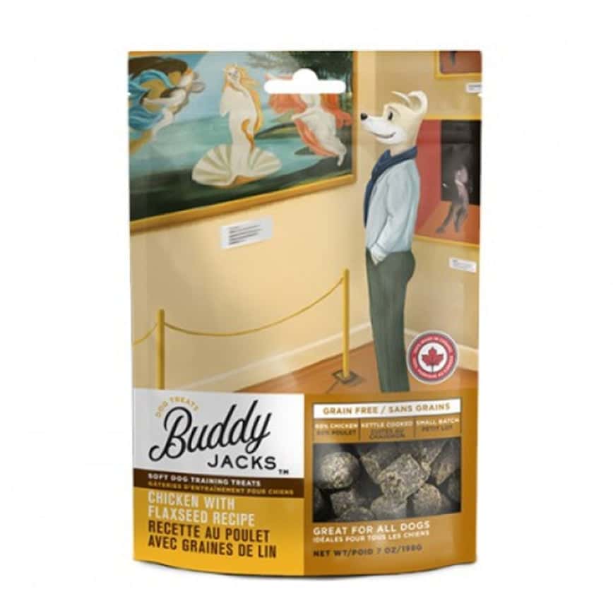 Buddy JACK'S 香軟狗小食 雞肉亞麻籽 198g (CJ1136) (圖片2)