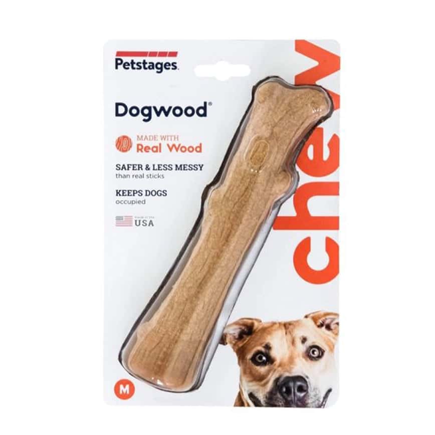 Petstages 原木味耐咬木頭潔齒骨 中 (LP218) (圖片2)