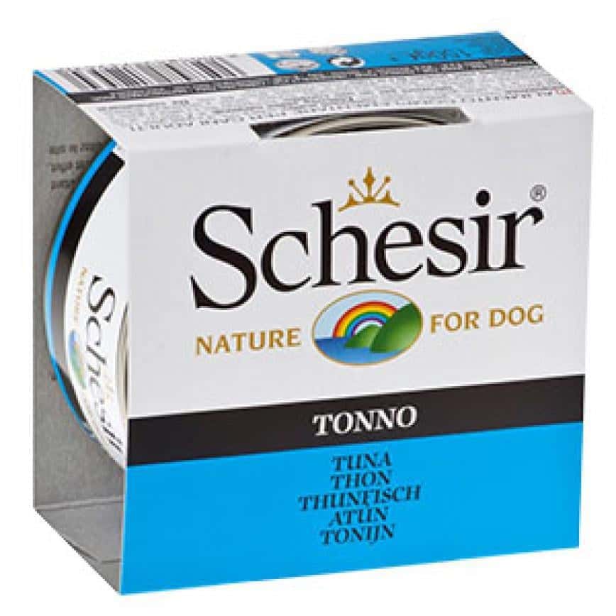 Schesir 啫喱狗罐頭 吞拿魚 150g (圖片2)