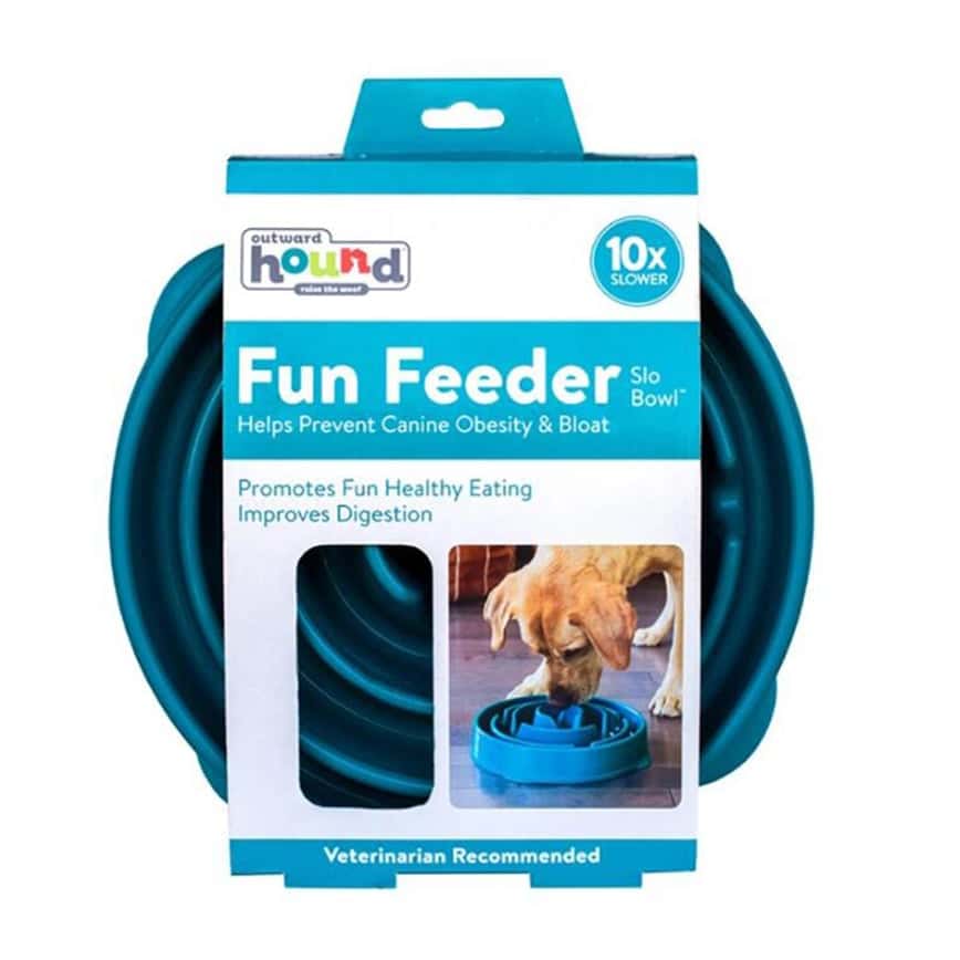 outward hound 好玩慢食碗 青 大 (LP51002) (圖片2)