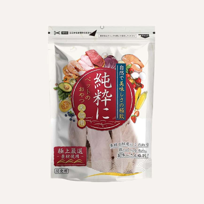 純粹 貓狗凍乾小食 鴨胸肉 3條裝 (圖片2)