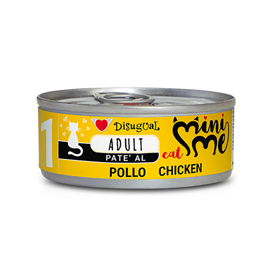 Disugual 意極鮮 貓罐頭 貓主食罐 MINI ME1 無穀物雞肉配方 85g (MIME001) | 意大利製造 - 限時試食價 (圖片2)