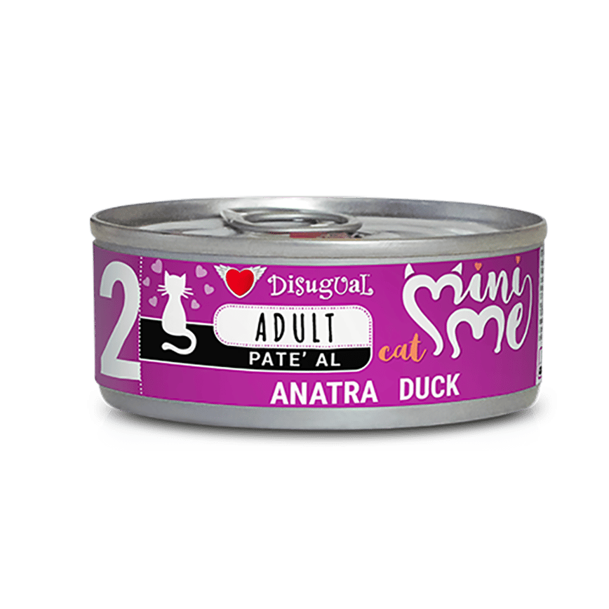 Disugual 意極鮮 貓罐頭 貓主食罐 MINI ME2 無穀物鴨肉配方 85g (MIME006) | 意大利製造 - 限時試食價 (圖片2)