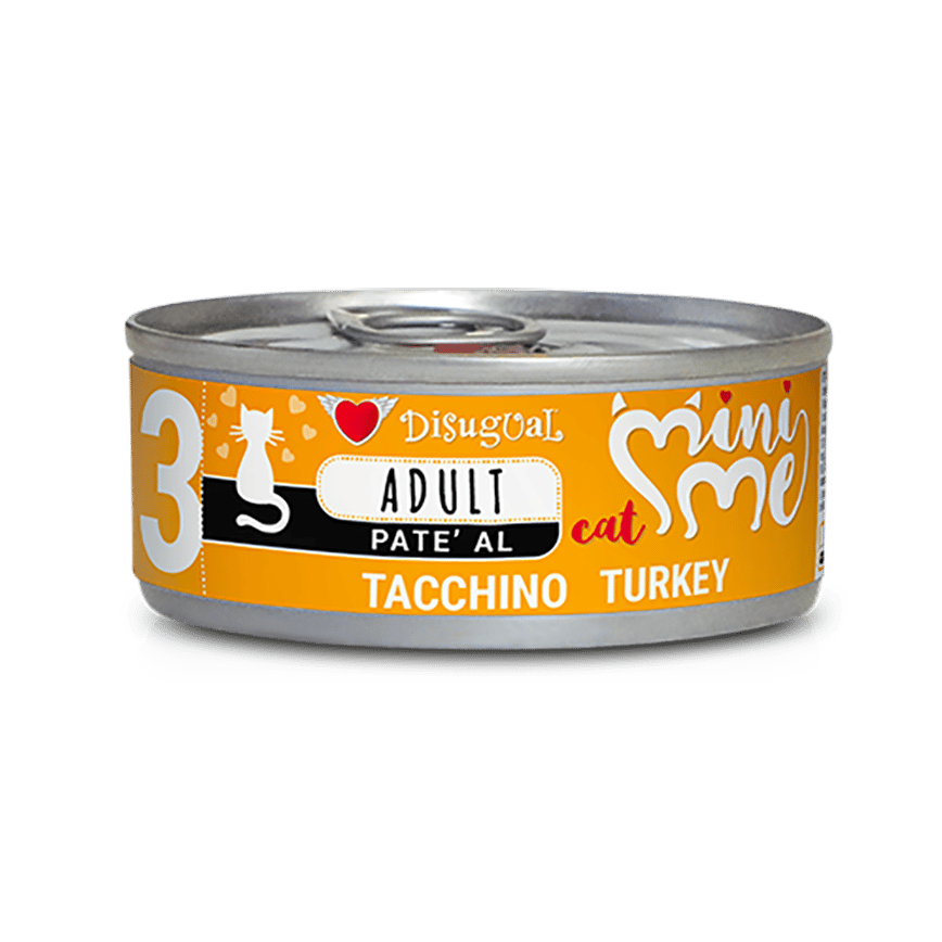 Disugual 意極鮮 貓罐頭 貓主食罐 MINI ME3 無穀物火雞配方 85g (MIME008) | 意大利製造 - 限時試食價 (圖片2)
