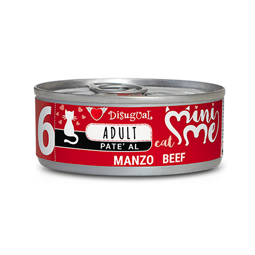 Disugual 意極鮮 貓罐頭 貓主食罐 MINI ME6 無穀物牛肉配方 85g (MIME004) | 意大利製造 - 限時試食價 (圖片2)