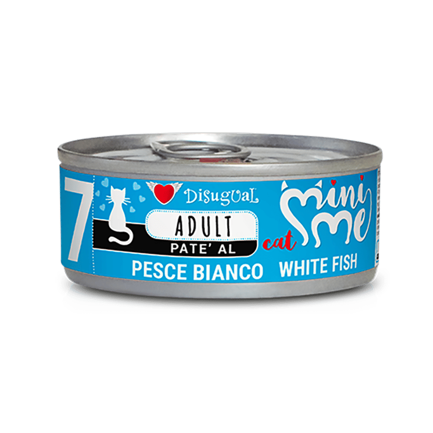 Disugual 意極鮮 貓罐頭 貓主食罐 MINI ME7 無穀物白魚配方 85g (MIME003) | 意大利製造 - 限時試食價 (圖片2)