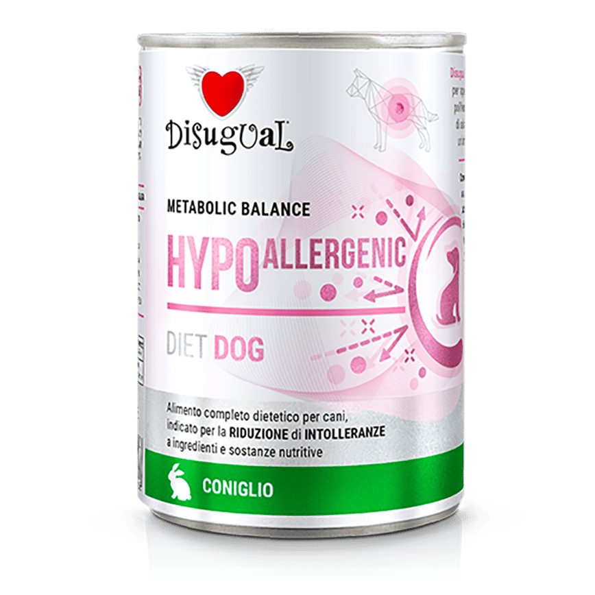 Disugual 意極鮮 處方糧 狗罐頭 低敏配方 兔肉 400g (DSDT002) | 意大利製造 (圖片2)