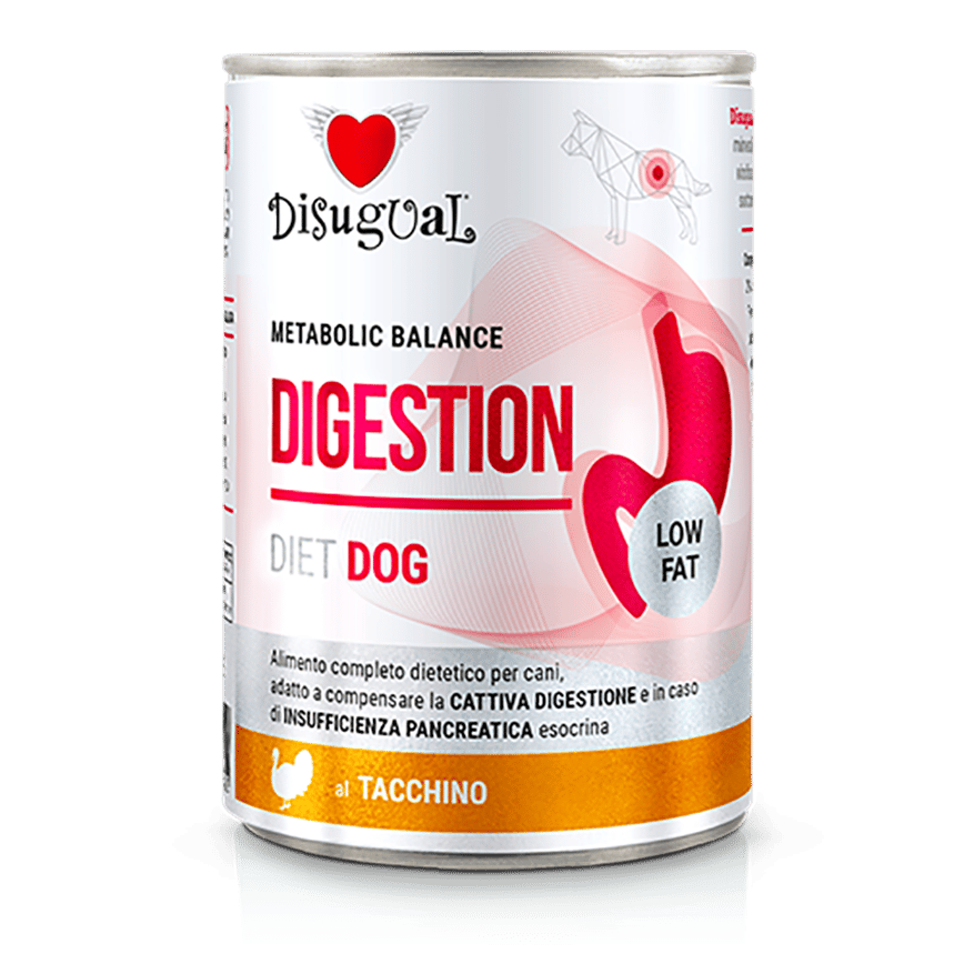 Disugual 意極鮮 處方糧 狗罐頭 高消化低脂配方 火雞 400g (DSDT010) | 意大利製造 (圖片2)