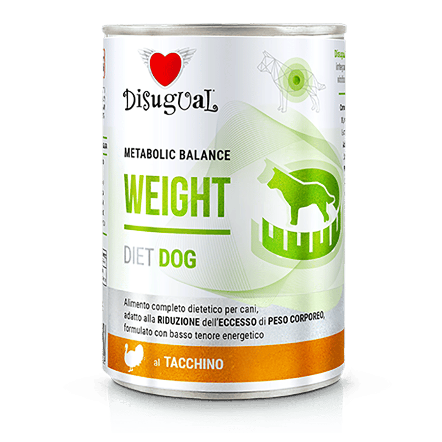 Disugual 意極鮮 處方糧 狗罐頭 控制體重配方 火雞 400g (DSDT071) | 意大利製造 (圖片2)