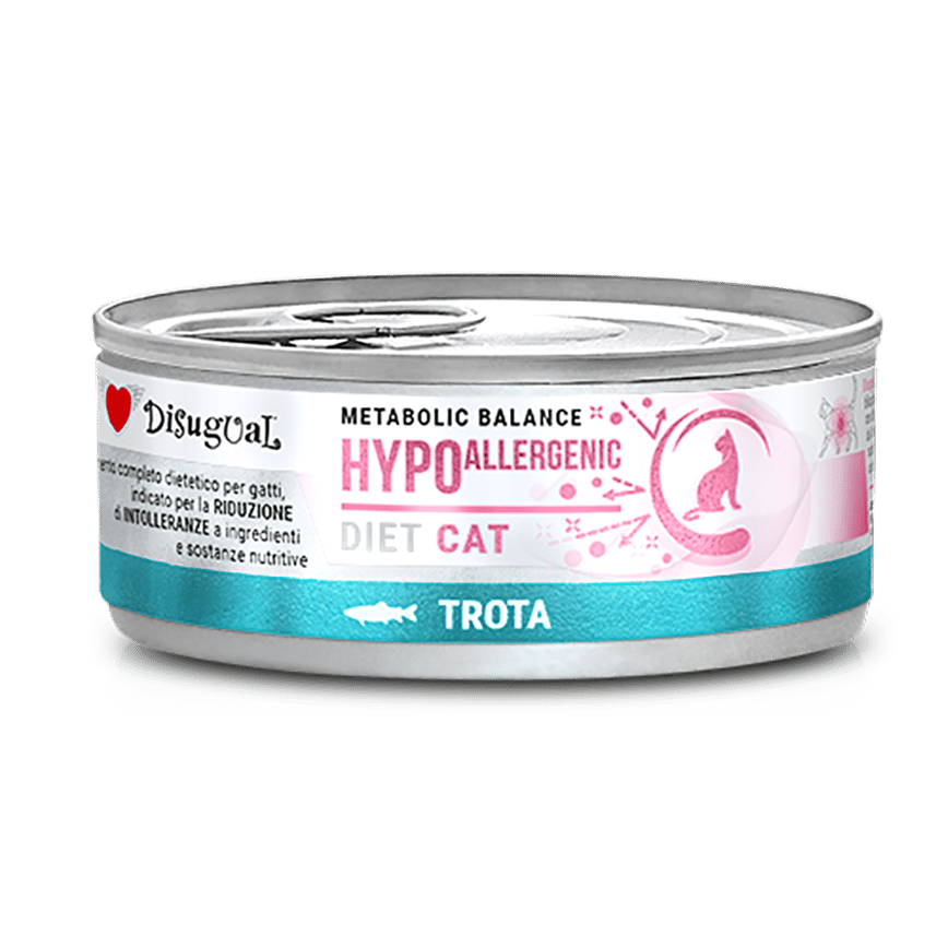 Disugual 意極鮮 處方糧 貓罐頭 低敏配方 鱒魚 85g (DSDTG003 | 意大利製造 - 限時優惠價 (圖片2)