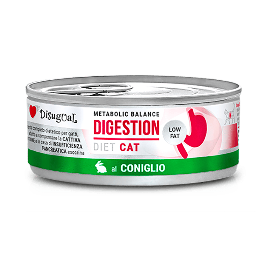 Disugual 意極鮮 處方糧 貓罐頭 高消化低脂配方 兔肉 85g (DSDTG012) | 意大利製造 - 限時優惠價 (圖片2)