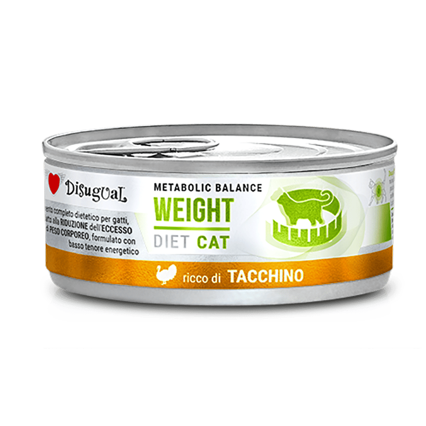 Disugual 意極鮮 處方糧 貓罐頭 控制體重配方 火雞 85g (DSDTG071) | 意大利製造 - 限時優惠價 (圖片2)
