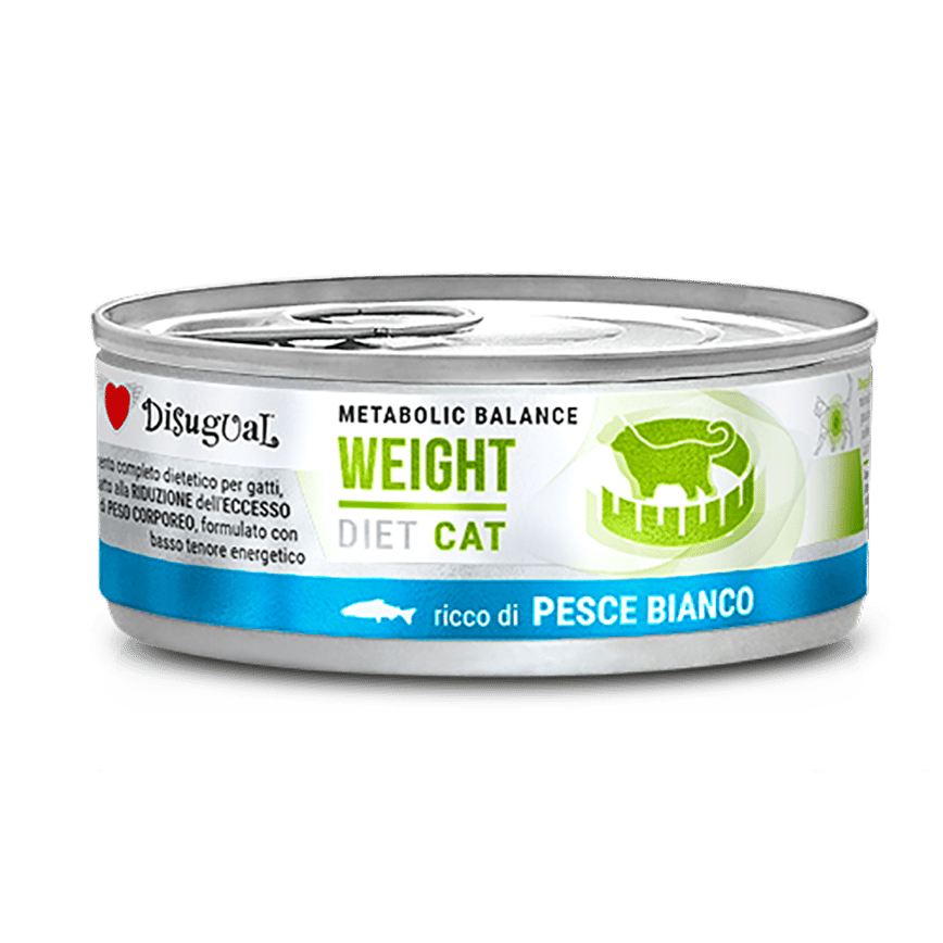Disugual 意極鮮 處方糧 貓罐頭 控制體重配方 白魚 85g (DSDTG072) | 意大利製造 - 限時優惠價 (圖片2)
