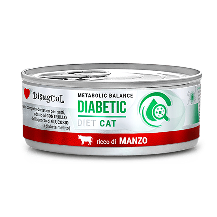Disugual 意極鮮 處方糧 貓罐頭 糖尿病配方 牛肉 85g (DSDTG080) | 意大利製造 - 限時優惠價 (圖片2)