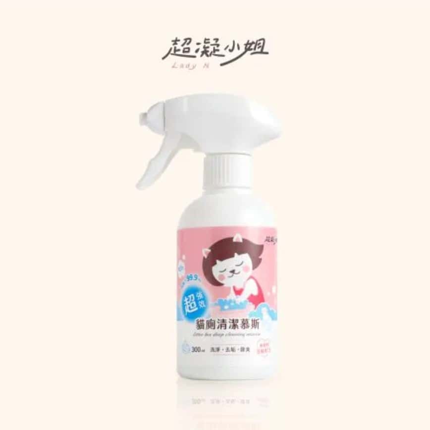 超凝小姐 超強效貓廁清潔慕斯 300ml (圖片2)