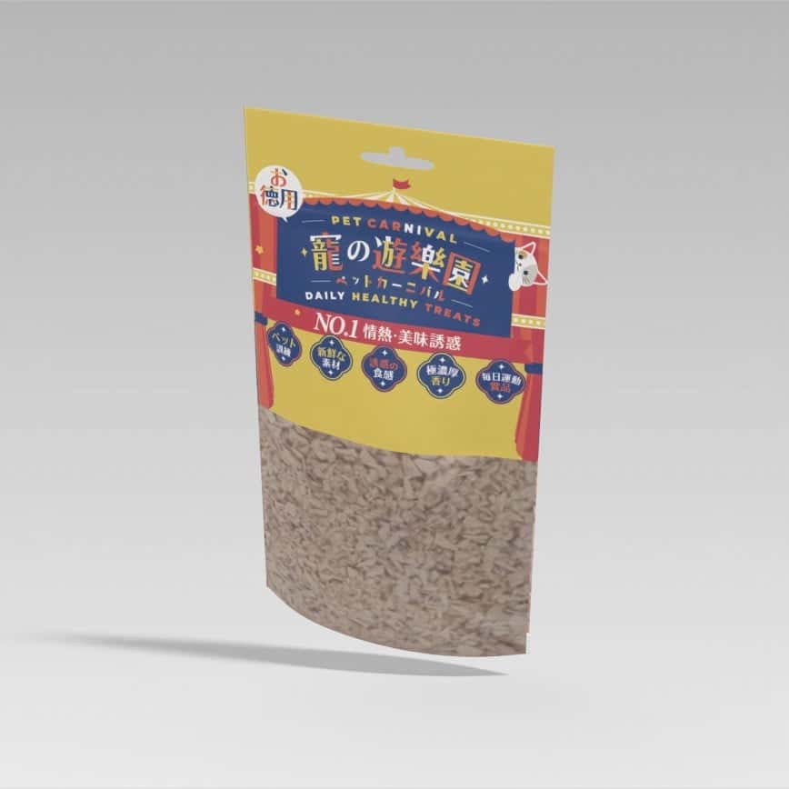 寵之遊樂園 凍乾 貓零食 狗零食 牛肉碎 60g (圖片2)