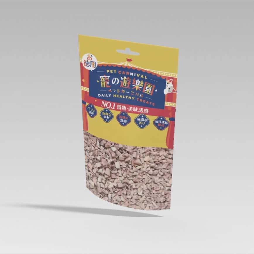 寵之遊樂園 凍乾 貓零食 狗零食 鴨肉碎 60g (圖片2)