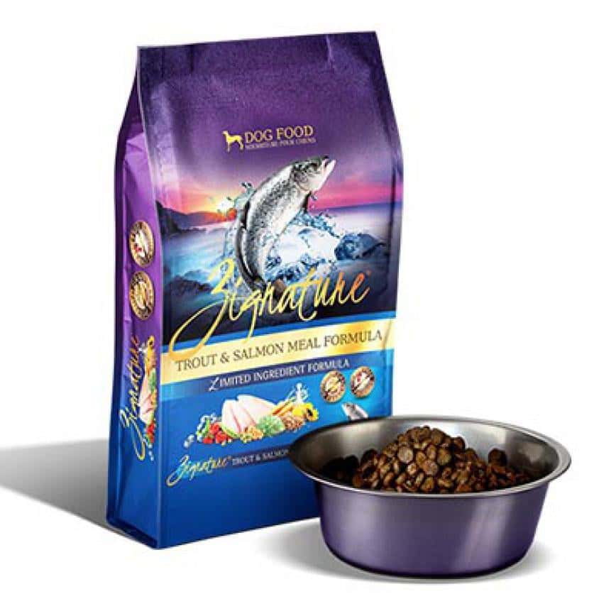 Zignature 狗糧 全犬種無穀物 鱒魚及三文魚配方 細粒裝 4lb (ZI-STR1) (圖片2)