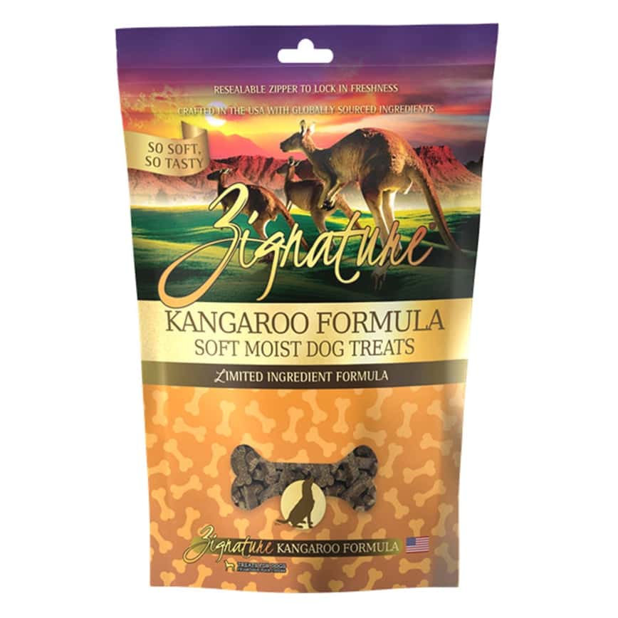 Zignature 香軟鮮肉狗小食 袋鼠 4OZ (ZIT-KF)   (圖片2)