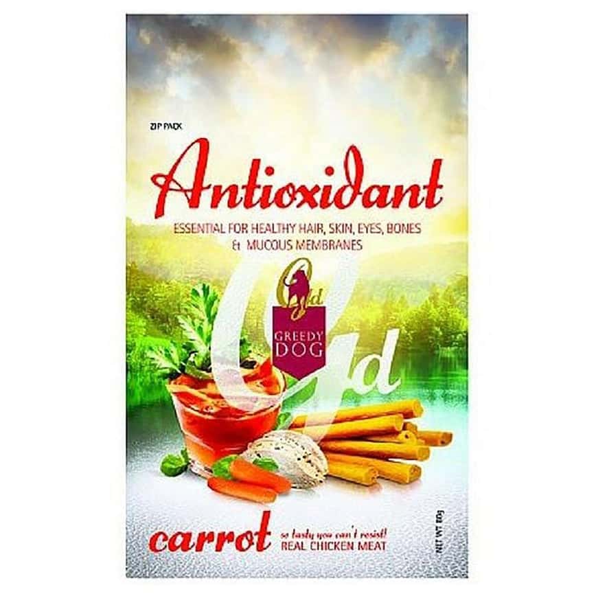 Greedy Dog 純天然狗小食 carrot 紅蘿蔔 80g (GD-CAC) (圖片2)