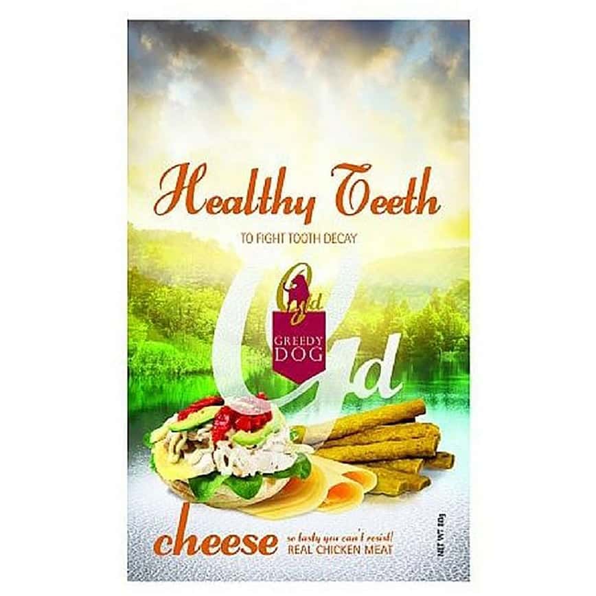 Greedy Dog 純天然狗小食 cheese 芝士 80g (GD-CHC) (圖片2)