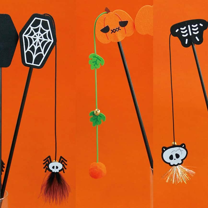 HelloDOG 貓玩具 搞鬼逗貓棒 1支 (隨機款) (圖片2)