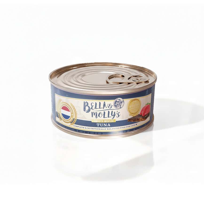 Bella & Molly's 荷蘭罐 貓罐頭 AAFCO 主食罐 提升免疫力 吞拿魚慕絲 40g (圖片2)