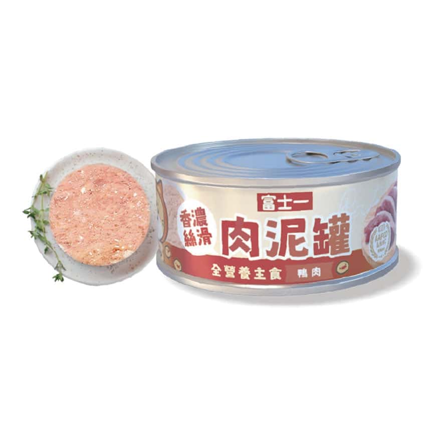 富士一 貓罐頭 全營養主食罐 AAFCO+NRC 標準 鴨肉肉泥 40g - 限時試食價 (圖片2)