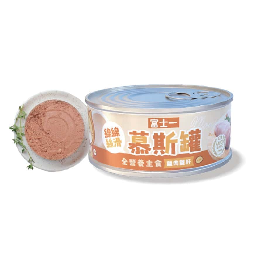 富士一 貓罐頭 全營養主食罐 AAFCO+NRC 標準 雞肉雞肝慕斯 40g - 限時試食價 (圖片2)