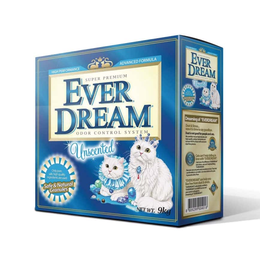 EVERDREAM 美國 藍夢貓砂 極速凝結 礦物貓砂 清香除臭因子 藍色 19.8lbs (9kg) - 試用優惠 (圖片2)