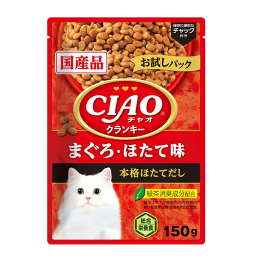 CIAO 貓糧 鰹魚及扇貝味 150g (P-457) (圖片2)