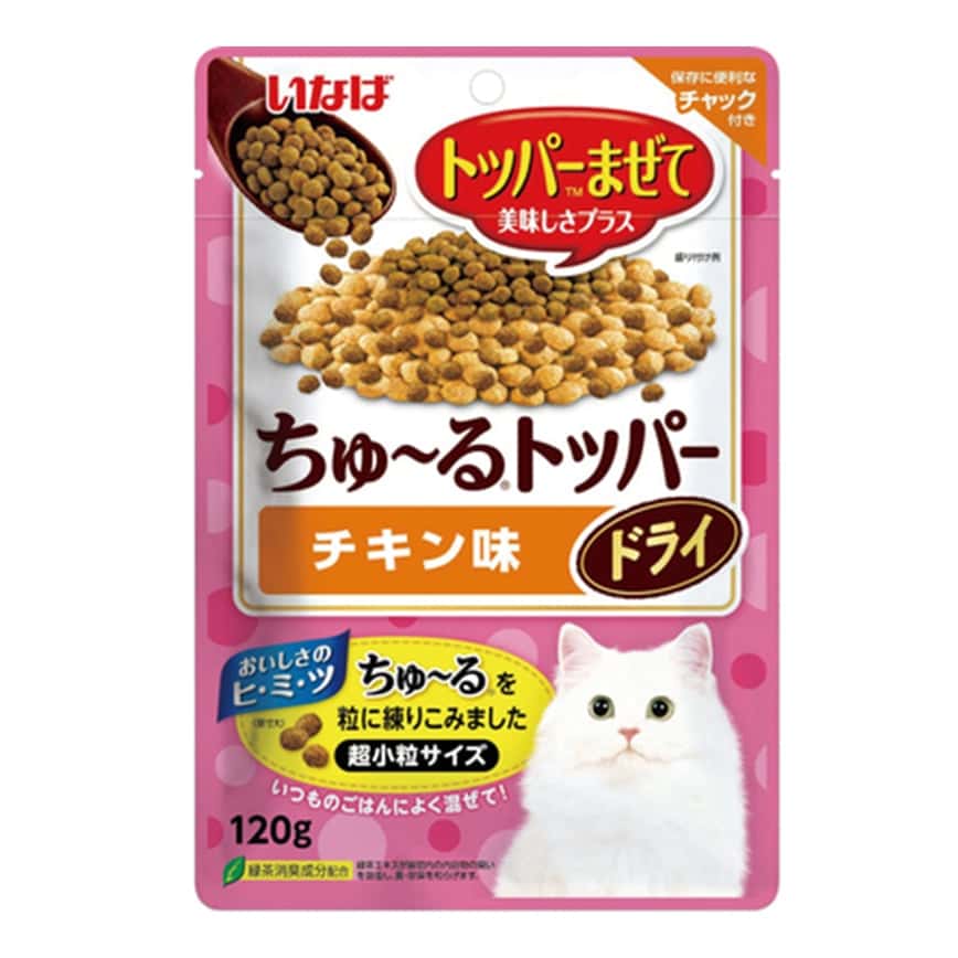 CIAO 貓零食 超小粒混合貓糧 雞肉味 120g (P-473) (圖片2)