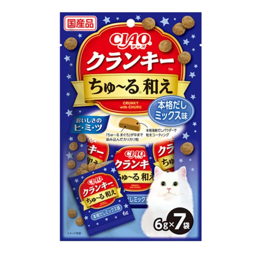 CIAO 貓零食 夾心餅 正宗鰹魚湯味 6g×7袋 (P-463) (圖片2)