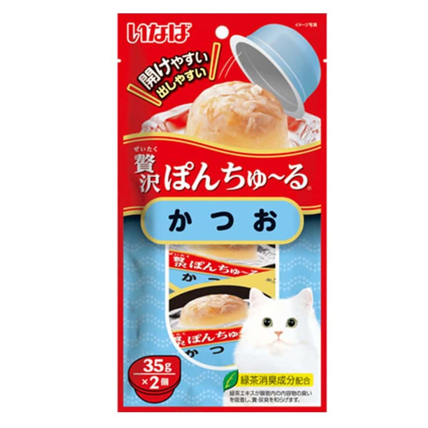 CIAO 貓零食 果凍啫哩杯 鰹魚味 35g×2個 (TSC-43) (圖片2)