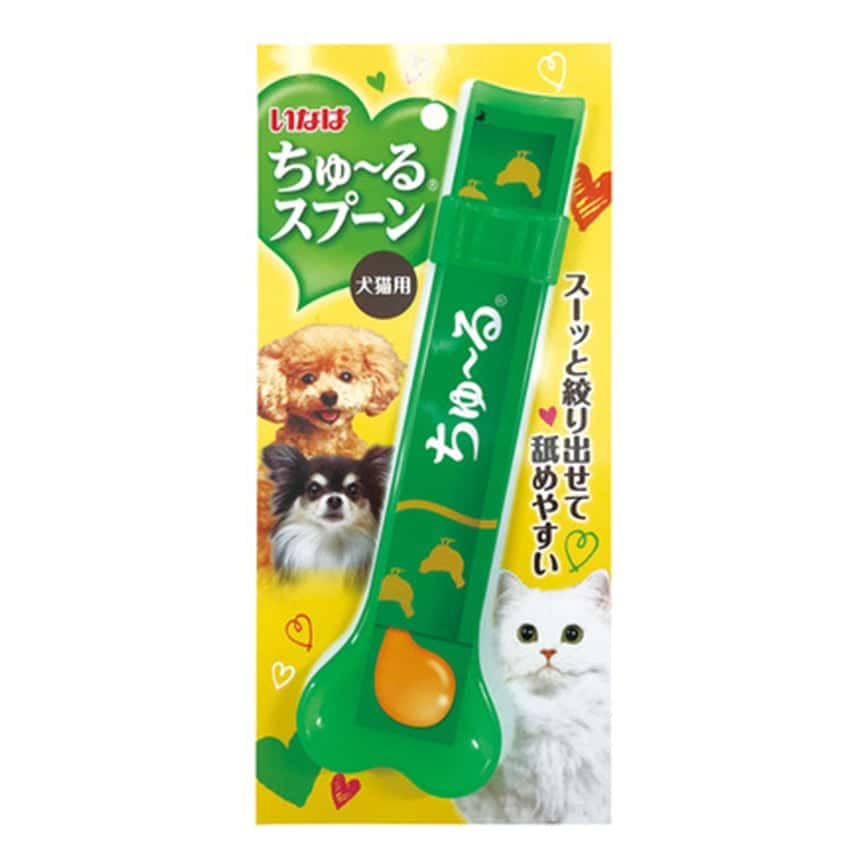 CIAO 貓犬用品 肉泥餵食棒 綠色 1支 (SP-05) (圖片2)