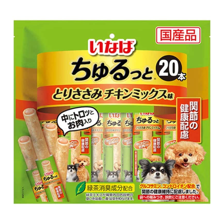 CIAO 狗零食 關節健康夾心卷 嫩雞軟骨味 20本 (DS-78) (圖片2)