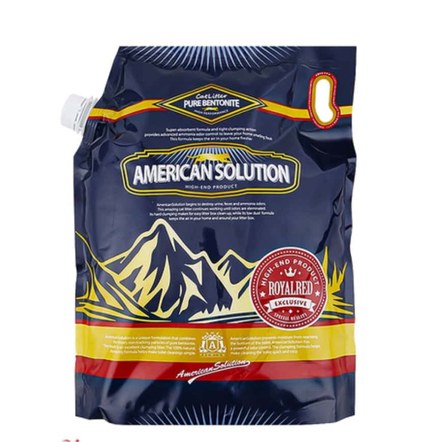 American Solution Royal Red 皇家紅 多貓除臭 礦物貓砂 6.35kg (試用優惠) (圖片2)