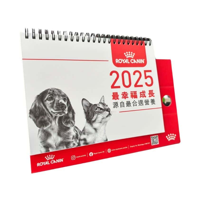 MonPetit/Royal Canin/EverClean/Orijen 2025精美月曆 隨機款 1本 (圖片2)