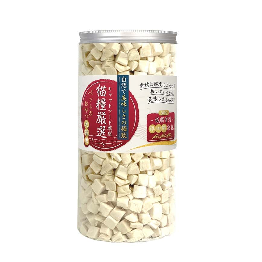 貓糧嚴選 雞肉鮮凍乾 低脂首選 300g (貓犬用) (圖片2)