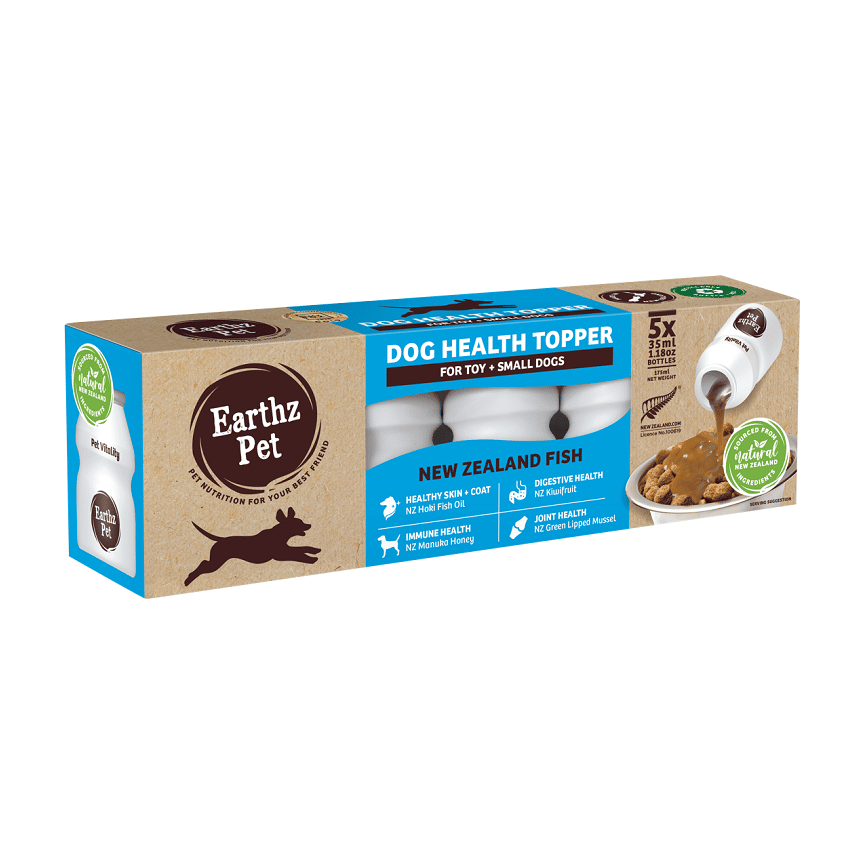 Earthz Pet 力多 狗狗天然肉醬 魚肉 小型犬配方 35ml x 5 (EPSF35) (圖片2)