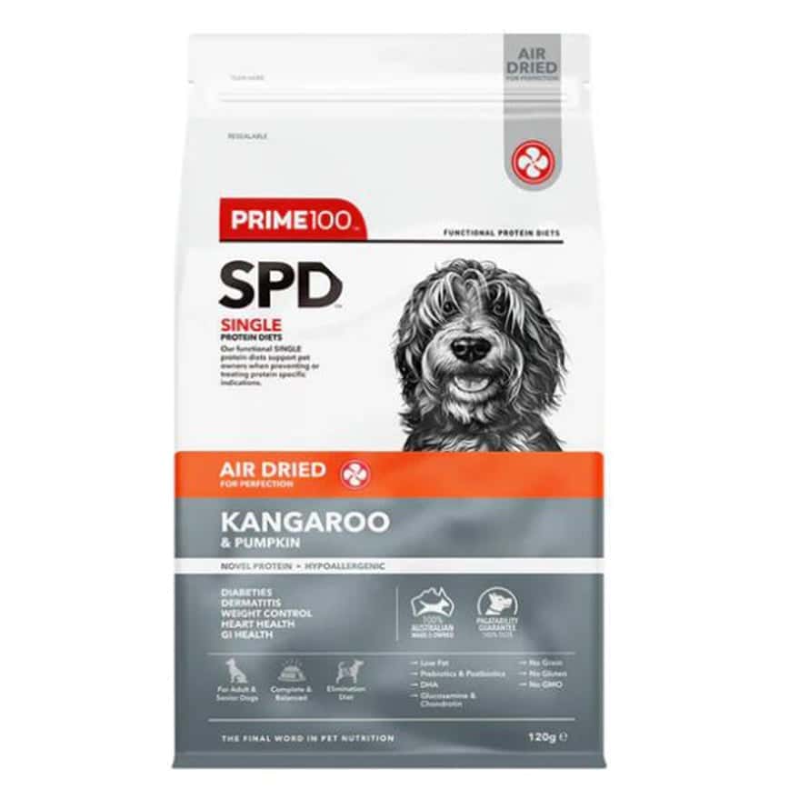 PRIME100 Air Dried 狗糧 成犬糧 袋鼠肉併南瓜 120g (20250902) (圖片2)