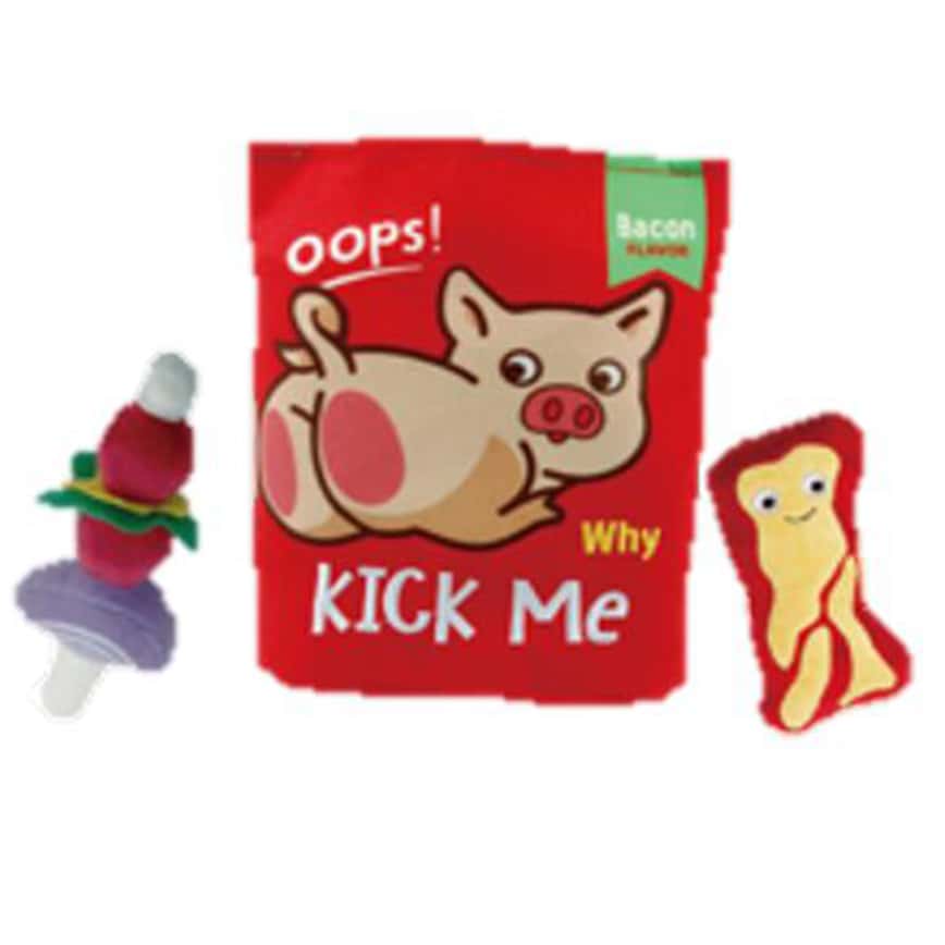 GiGwi Foody Friend響紙發聲系列 煙⾁餐包 (6967)  (圖片2)