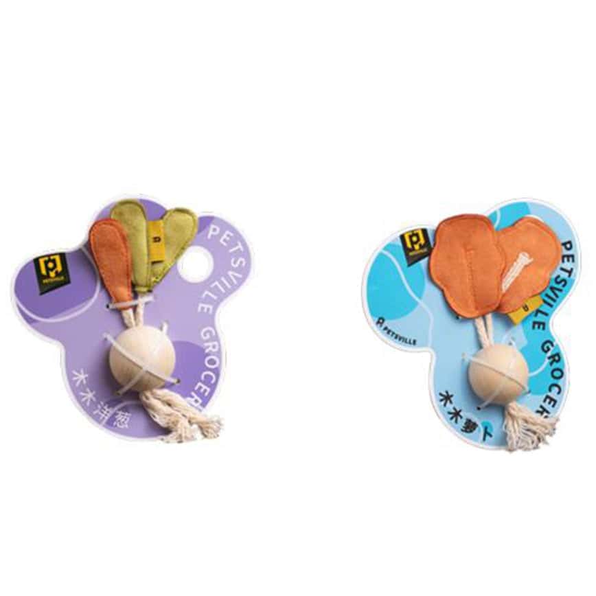 PETSVILLE 厨房系列 木木洋葱/木木蘿蔔 (款式隨機) (圖片2)
