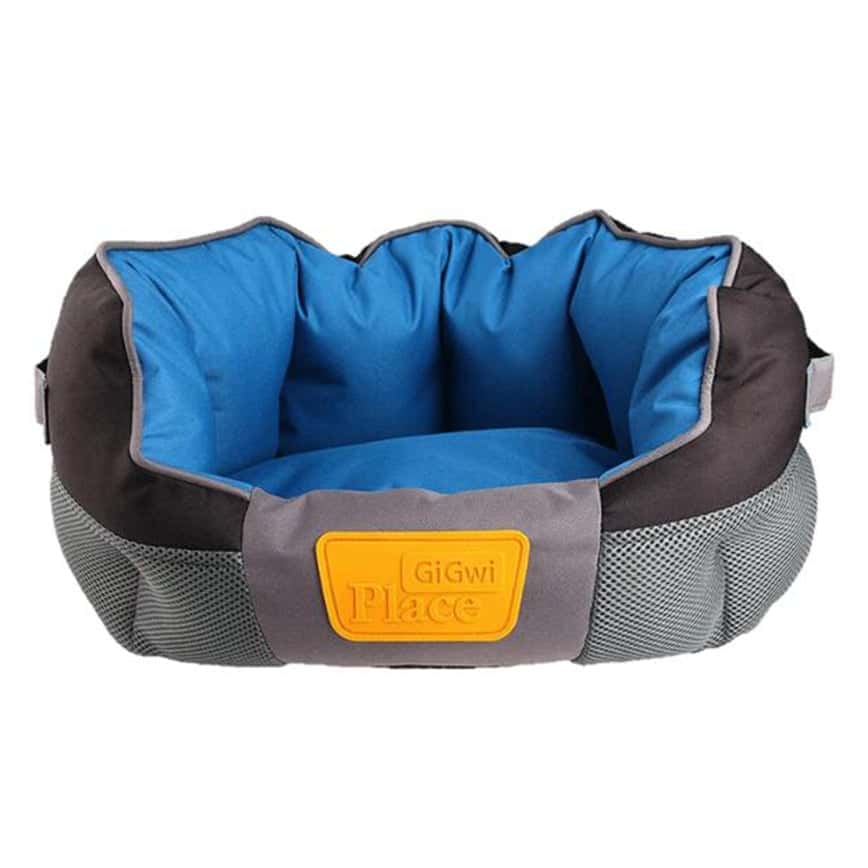GiGwi 帆布軟床 藍/黑 L (8365) (圖片2)