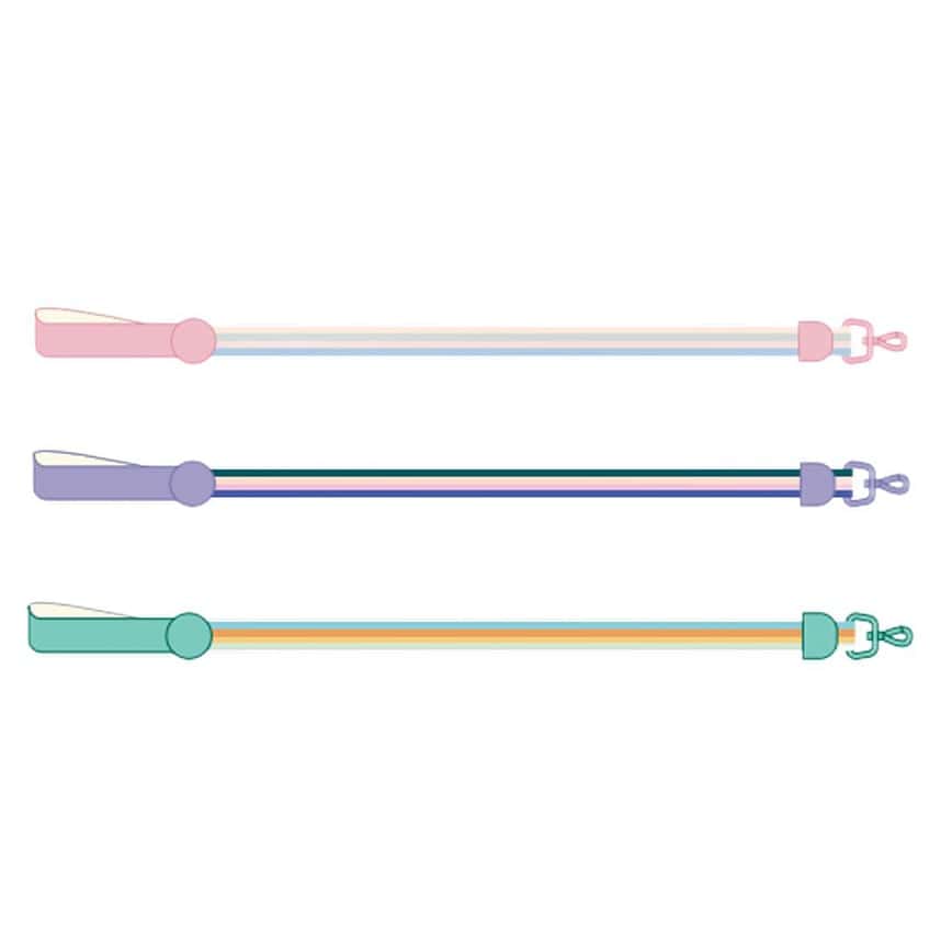 PETSVILLE 牽引繩 軟糖夢境/藍莓旋風/薄荷檸檬/ M 1.5cm寬2cm長 (顔色隨機)  (圖片2)