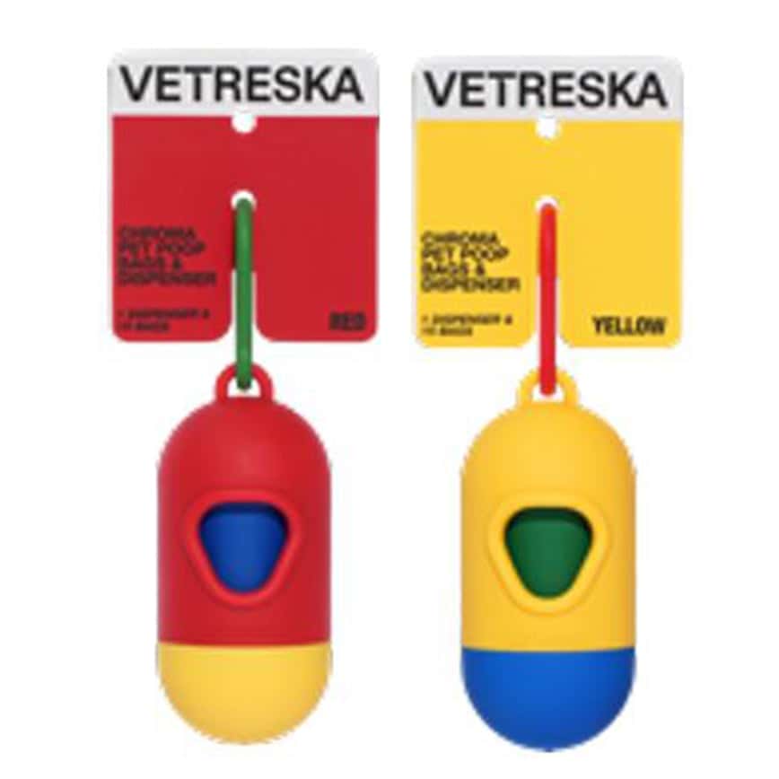 VETRESKA Chroma膠囊拾便器 紅/黃 (顔色隨機)  (圖片2)