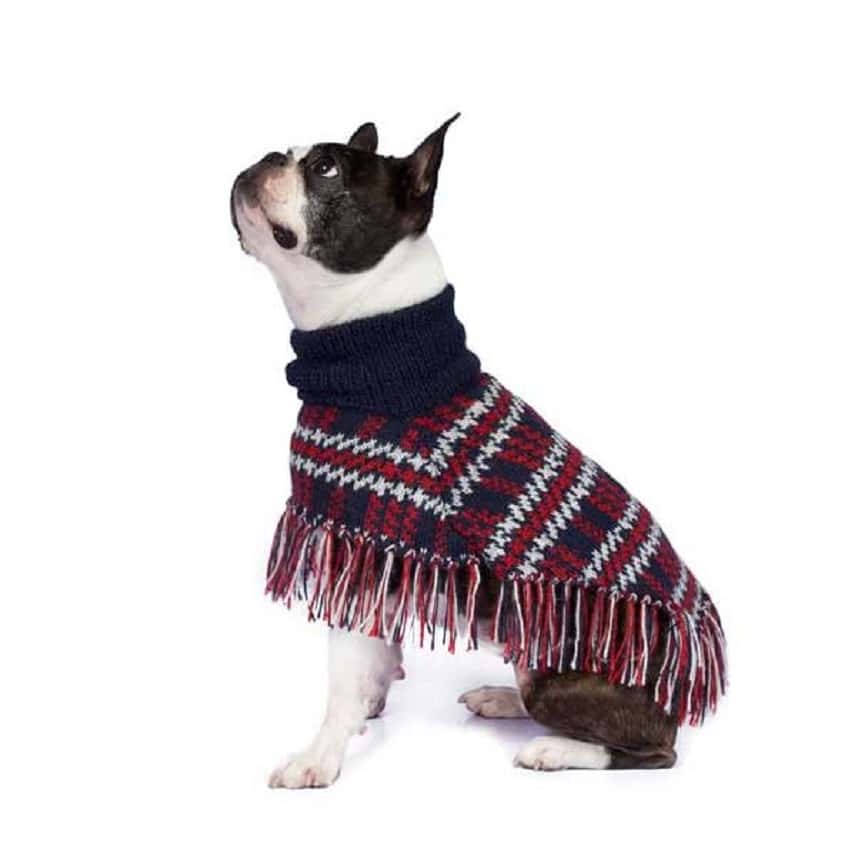 Alqo Wasi 秘魯經典織花斗篷藍色 S (圖片2)